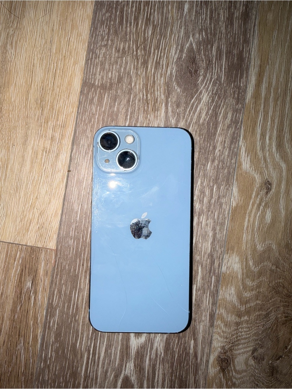Apple iPhone 14 Light Blue Dual-Camera Phone